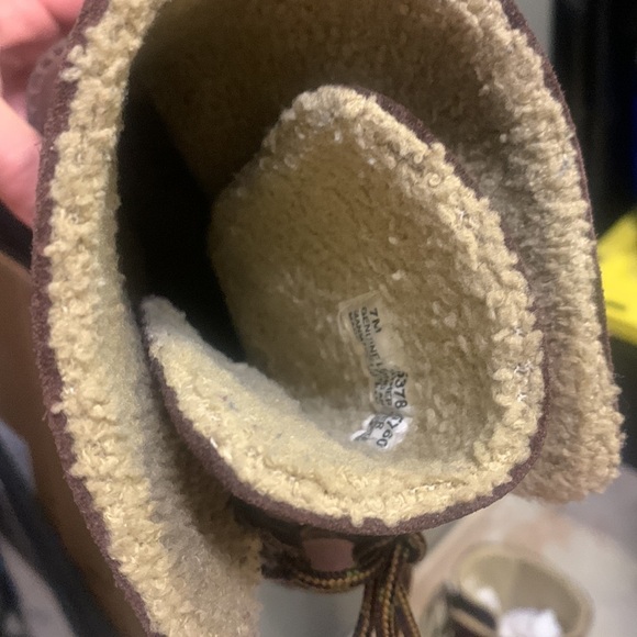 Timberland Fauna Waterproof Brown Leather Moc Toe Lace-Up Boots Women’s 7 - Picture 15 of 15